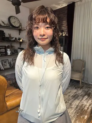 パーマ ＆style所属・rikuto カット/パーマのヘアスタイル