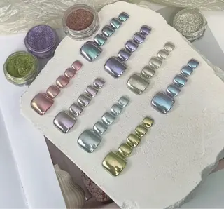 ネイル ETERNA Nail 銀座店【パラジェル/フィルイン/チップ長さだし/マグネット/ニュアンス】所属・ア カリのネイルデザイン