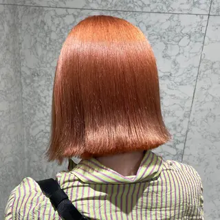 ミディアム カラー パーマ ヘアアレンジ メンズ キッズ ネイル マツエク・マツパ アイブロウ 髪質改善🇰🇷 レイヤーカット/梅田のヘアスタイル