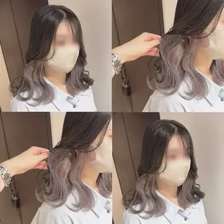 カラー 渋谷:インナーカラー ／🍒エリカ🍒のヘアスタイル