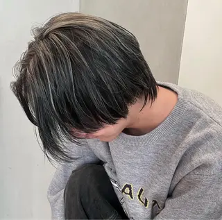 メンズ グレージュ🐰透明感 カラー🫧akihoのヘアスタイル