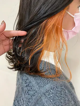 セミロング カラー 【カラーリスト】 Likka.のヘアスタイル