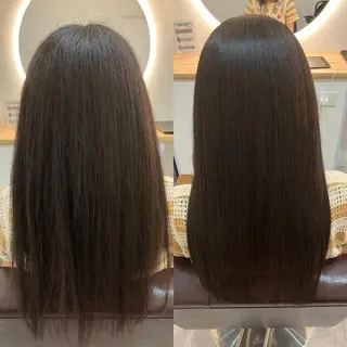 ロング カラー ヘアアレンジ キッズ 横浜関内髪質改善 re:Magoのヘアスタイル