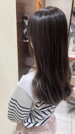 ロング カラー カネヒラ リョウスケのヘアスタイル