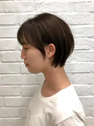 ショート カラー ショートヘア相談所✨ 澤里大のヘアスタイル