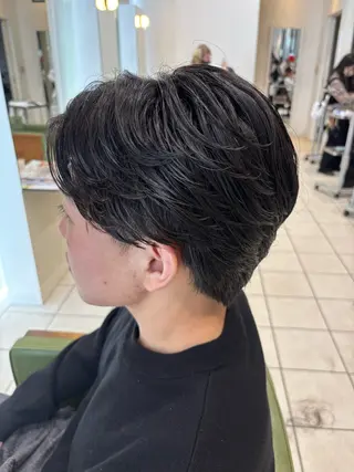 パーマ メンズ 安藤 太一のヘアスタイル