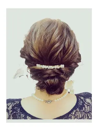 ヘアアレンジ hair works raptureのヘアスタイル