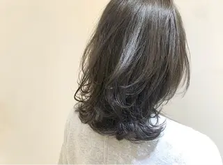 セミロング カラー ヘアアレンジ 店長/ 加藤 流菜のヘアスタイル