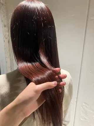 大阪/レイヤー/ ツヤ髪/ヨシノヒメカのヘアスタイル