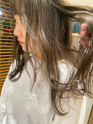 ロング カラー ヘアアレンジ パーマ指名No1 /namiのヘアスタイル