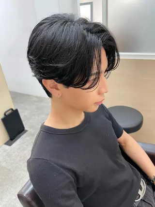 ショート パーマ ヘアアレンジ メンズ 亀井隆汰/メンズ専門 パーマ特化美容師のヘアスタイル