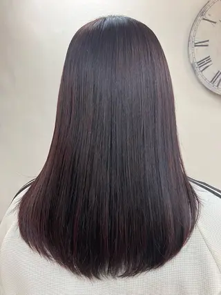 ロング igrek bis所属・似合わせ×透明感 カラー🤍MAOのヘアスタイル