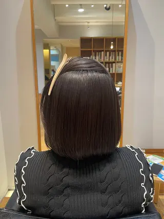 ショート パーマ 縮毛矯正/レイヤー 🌙ひかるのヘアスタイル