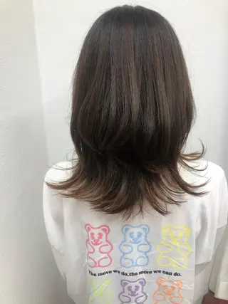 ミディアム レイヤーカット🎀 kanaのヘアスタイル