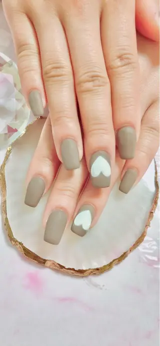 セミロング カラー キッズ ネイル マツエク・マツパ 💎ビューティサロン 湘南　RIRAN💎のネイルデザイン