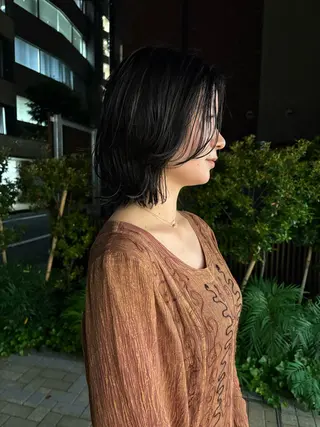 ショート NOUN所属・eri kinjoのヘアスタイル