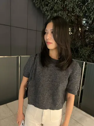 ロング 🌟表参道レイヤー カット/千優のヘアスタイル