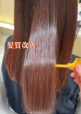 セミロング カラー CYAN.栄店所属・パーマ/髪質改善 【榎本千夏】のヘアスタイル