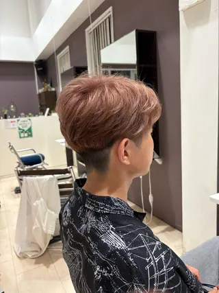 ショート カラー メンズ 三浦 航平のヘアスタイル