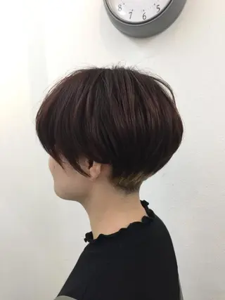 ショート ajuga所属・hama yukiのヘアスタイル