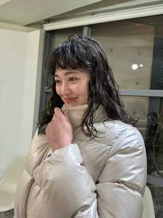 パーマ hyuga/パーマ /ニュアンスパーマのヘアスタイル