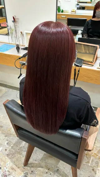 ロング むとうさとな/カラー モデル様募集中🎀のヘアスタイル