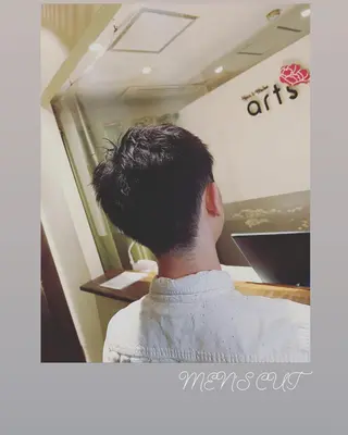 ショート メンズ ハイライト/インナー /ブリーチ/レイヤーのヘアスタイル