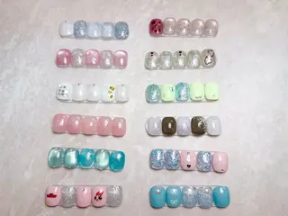ネイル lucky nail 歌舞伎町のネイルデザイン
