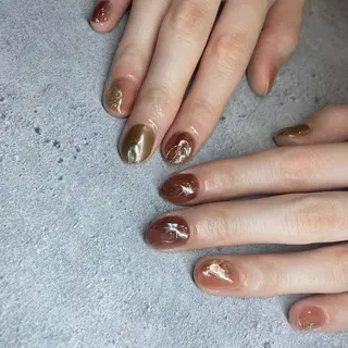 ネイル happiness プライベートサロンのネイルデザイン