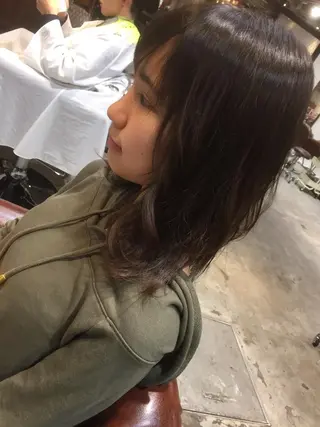 セミロング 竹嶌 健吾のヘアスタイル