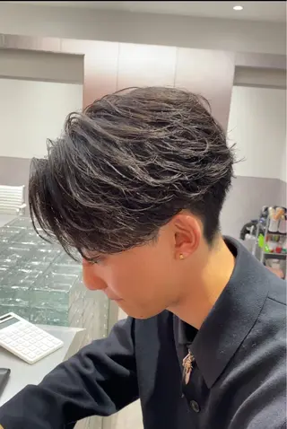 ショート 💎ブリーチ/パーマ /新宿/モリオのヘアスタイル