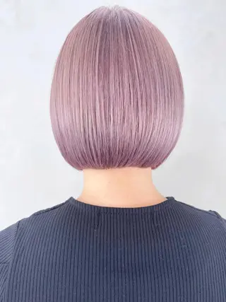 ミディアム カラー パーマ ヘアアレンジ ITbyALBUM 中野店のヘアスタイル