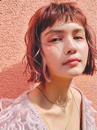 ミディアム Ｖｉｏｔ  銀座 樋口 桃佳のヘアスタイル