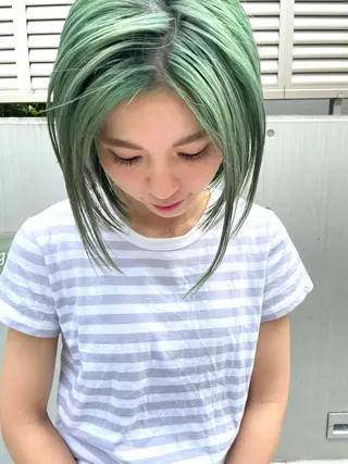 カラー 横浜似合わせ美容師 スタイリスト✂️ゆりのヘアスタイル