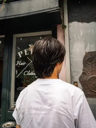 ミディアム カラー パーマ メンズ 🔗メンズサロン🔗 Kieのヘアスタイル