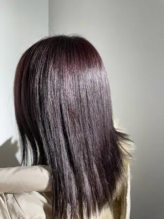 セミロング 篠原 侑作のヘアスタイル