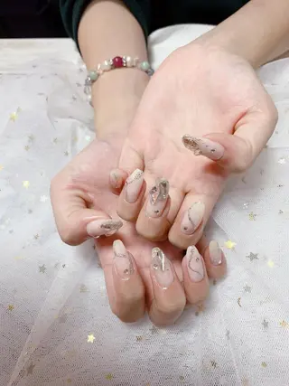 ネイル ゆず秋葉原 Vickyのネイルデザイン