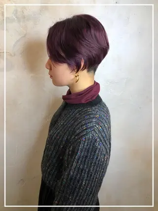 ショート マネージャー 山城洸希のヘアスタイル