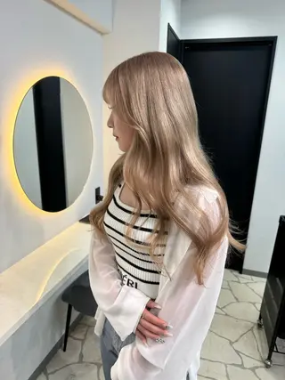 ロング エクステの神様 ▫️原島ユウヤ▫️のヘアスタイル