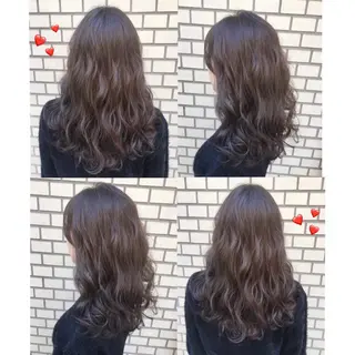 セミロング カラー 韓国ヘア得意❤︎森澤 悠佳のヘアスタイル