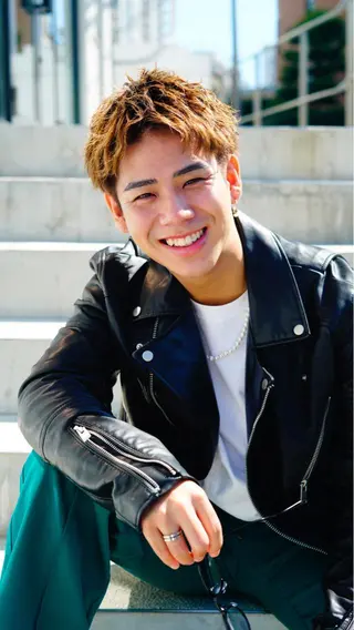 カラー パーマ メンズ メンズブリーチカラー /パーマ ごーた立川のヘアスタイル