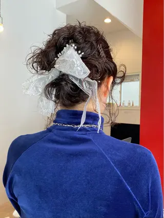 ヘアアレンジ 小日向 沙織のヘアスタイル