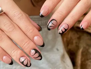 ネイル By moonネイル 🌷ワンホン/韓国風のネイルデザイン