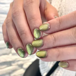 ショート m kaori𓃟のネイルデザイン