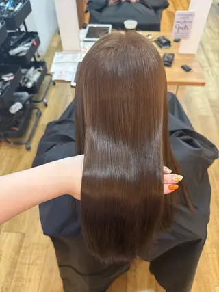 ロング 髪質改善/縮毛矯正 kyoka🤖のヘアスタイル