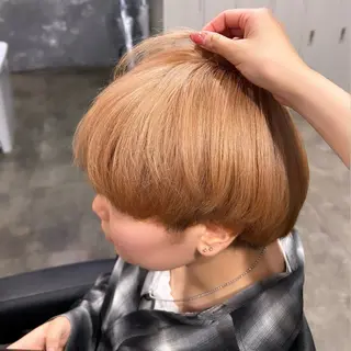 ミディアム IS所属・横浜美容室/透明感 カラー/レイヤーのヘアスタイル