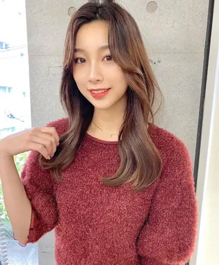 ロング カラー SALOWIN吉祥寺suite店所属・似合わせレイヤー 🇰🇷荒木洋文のヘアスタイル