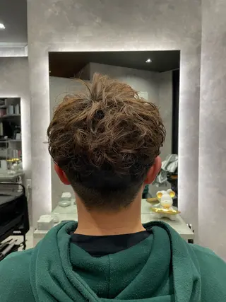 ショート パーマ メンズ ✨中野✨髪質改善✨ 野口虎剛のヘアスタイル