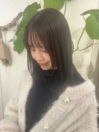 セミロング VISUALIST所属・小倉/レイヤー/ 顔周りカット/naoのヘアスタイル