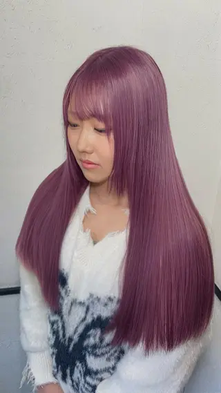 ロング カラー 【渋谷ハイトーン】 北村 光太郎のヘアスタイル